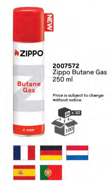 Zippo Butane Gas