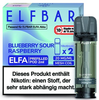 ELFBAR ELFA PODS-BLUE SOUR R