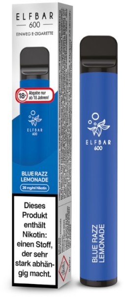 ELF BAR 600 - BLUE RAZZ LEMO