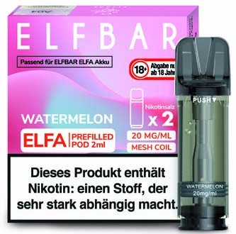 ELFBAR ELFA PODS-WATERMELON