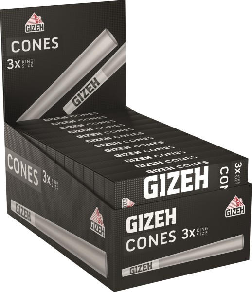 GIZEH BLACK CONES + TIP