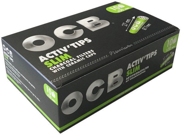 OCB ACTIV TIPS SLIM - 7mm